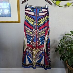 Flying Tomato Vibrant Boho Skirt Small
